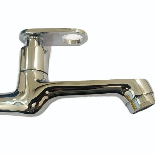 Cp Brass Ling Body Bib Cock Aqua Marina - Color: Silver