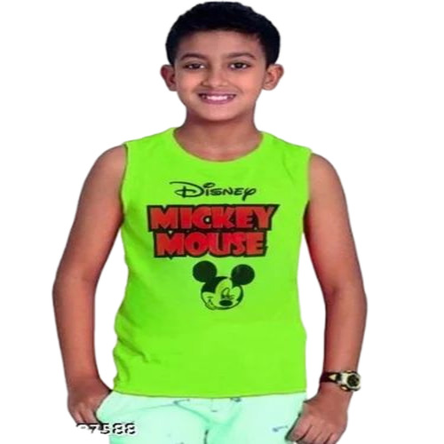 Kids Sleeveless T Shirts