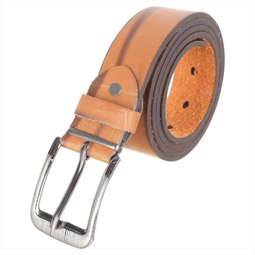 Leather Belt - Buckle Material: Steel