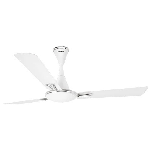 Luminous Audie Metallic Fan - Blade Material: Aluminium