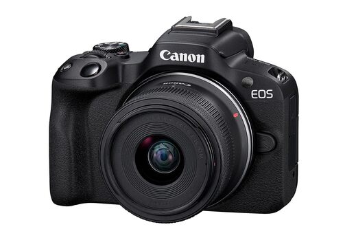 Canon Eos R50 Rf-S18-45M Video Camera - Color: Black