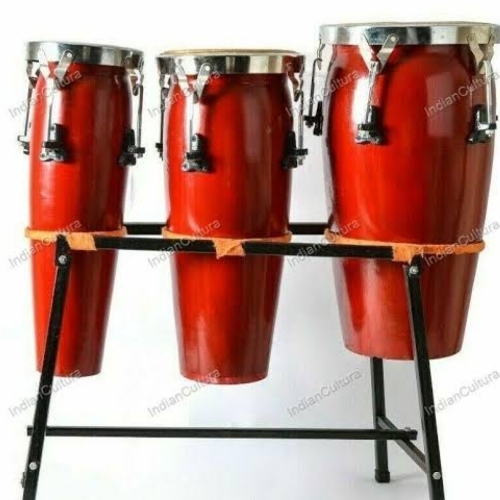 Fibre Congo with Stand Drum