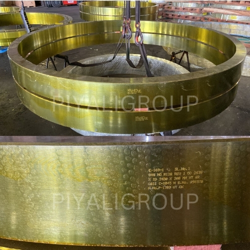 Sulphur Forming Unit Granulation Drum Tyre And Forged Ring