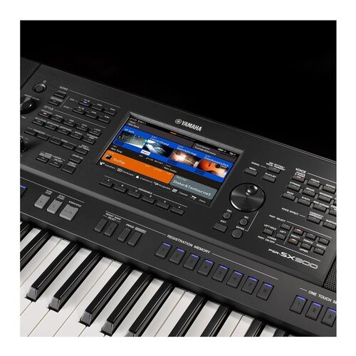 Yamaha Psr-Sx900 Mid Level Arranger 61 Keys Keyboard Digital Workstation Black - Body Material: Plastic