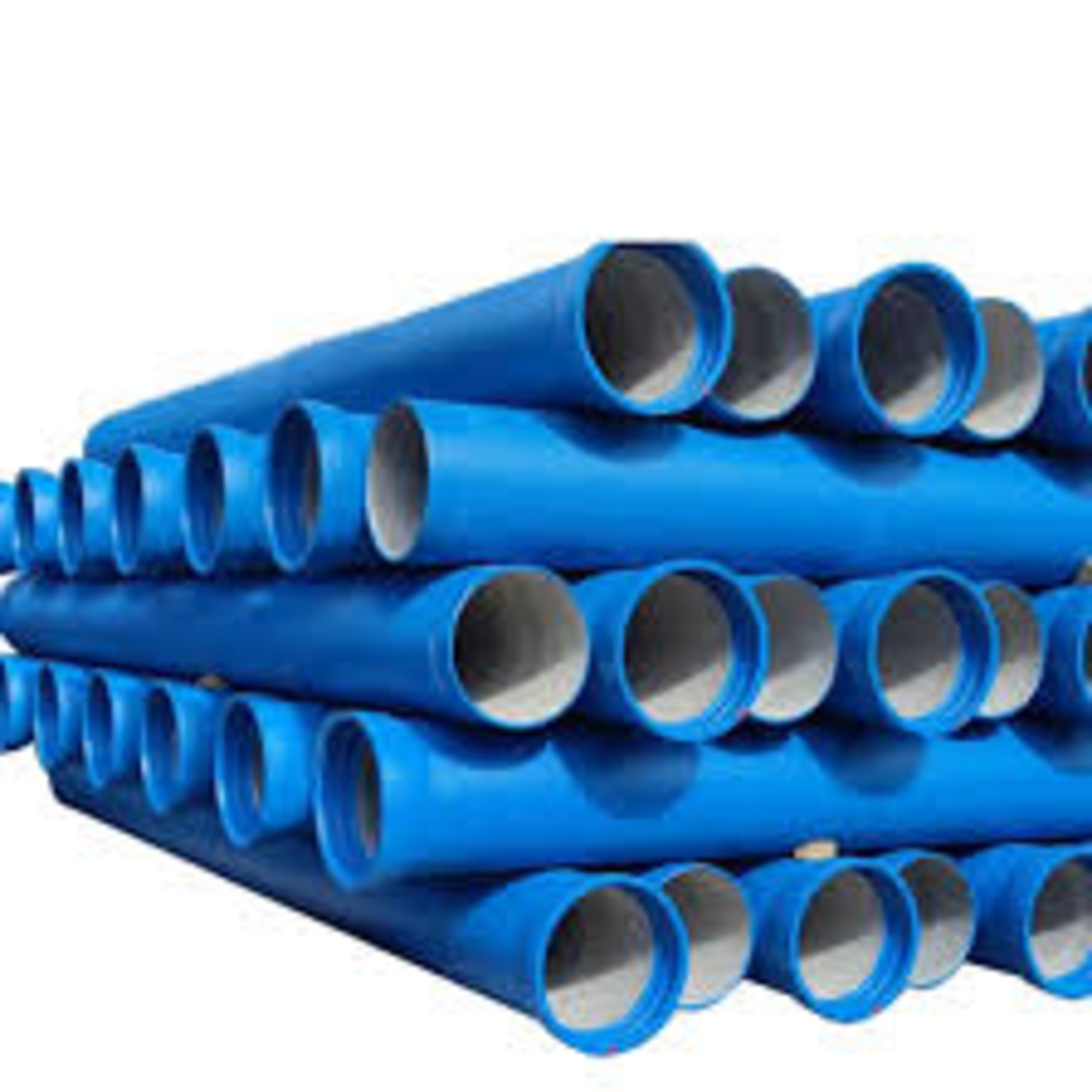 Ductile Iron Pipe - Color: Blue