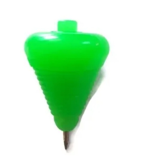Green Spinning Top