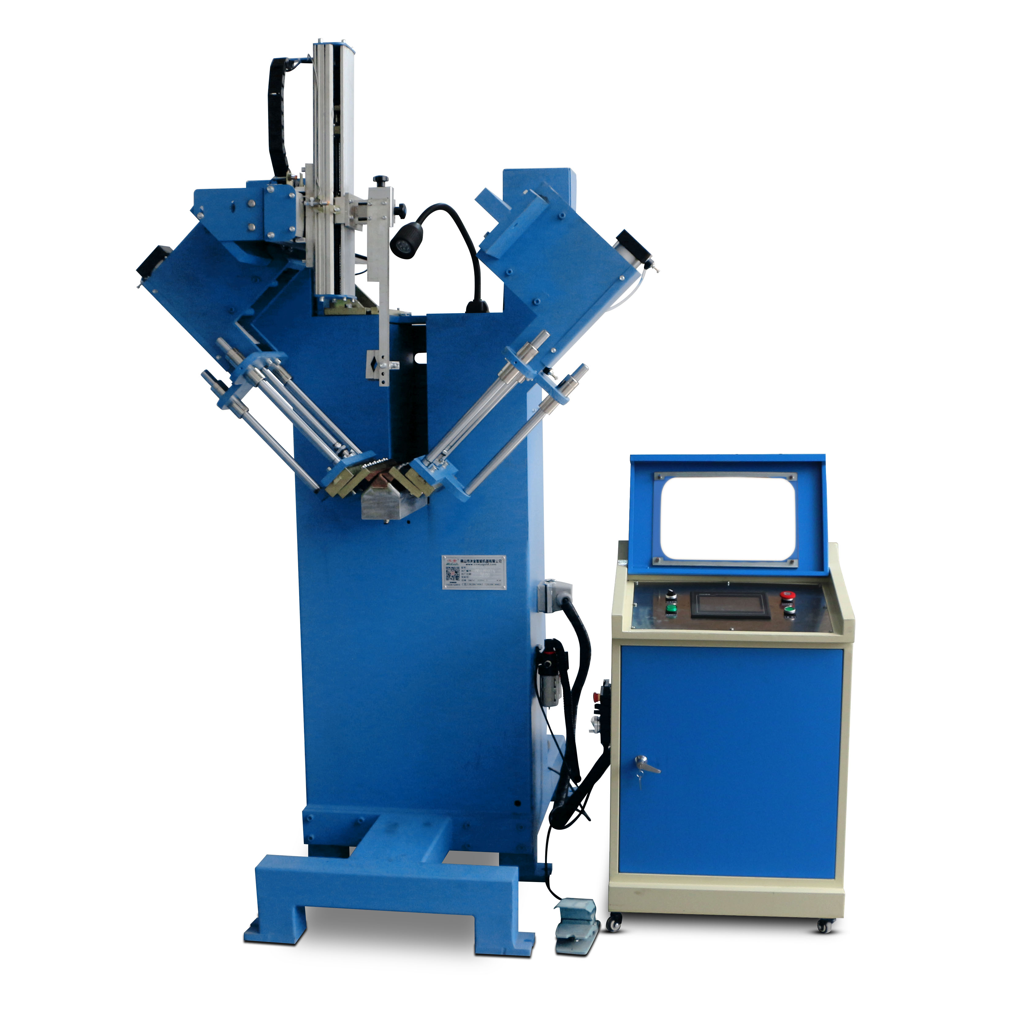 MG107E Corner Seam Welding Machine For Flange Edges Products