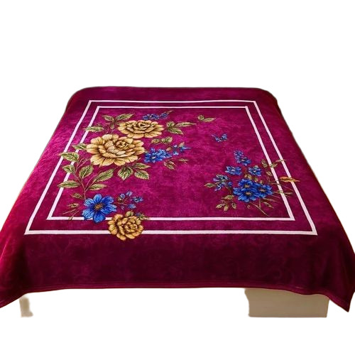 Floral Double Ply Blanket