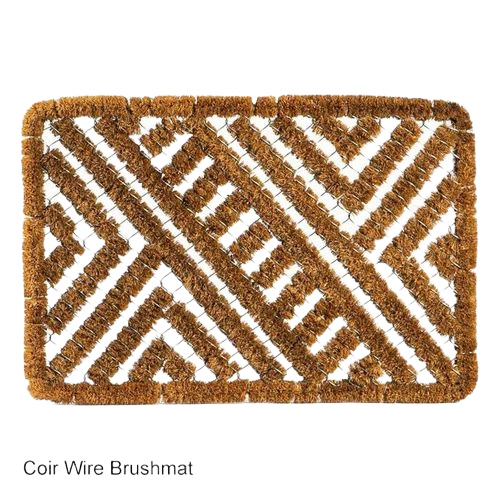 Rectangular Wire Coir Doormats