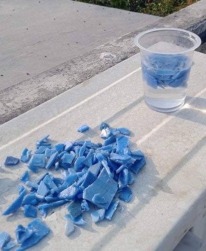 Hdpe Blue Drum Regrinds - Material: Plastic