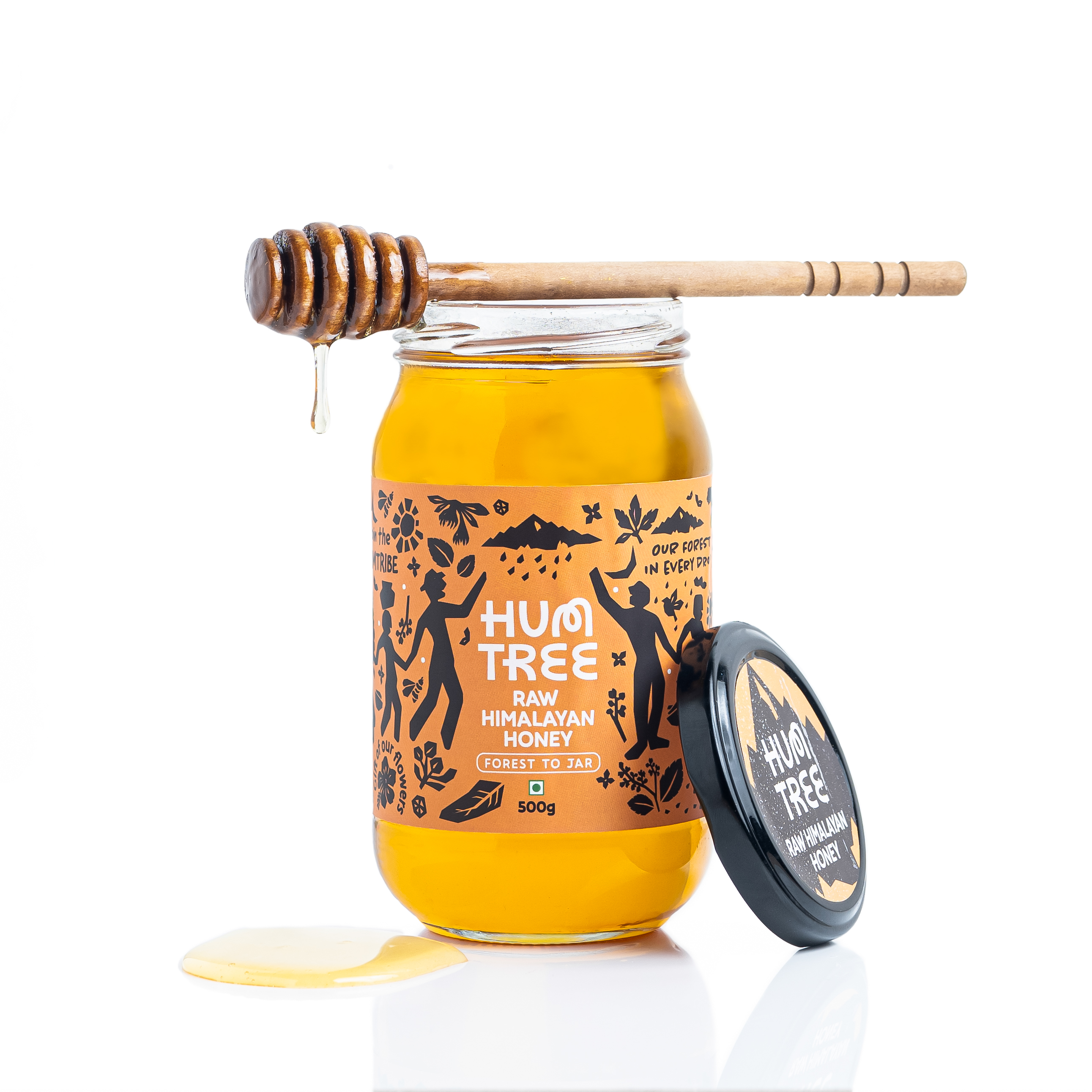 Raw Himalayan Honey 500gm Pack