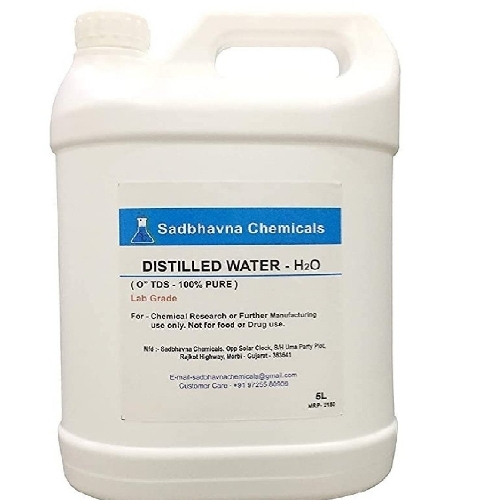 Chemicals Distilled Water