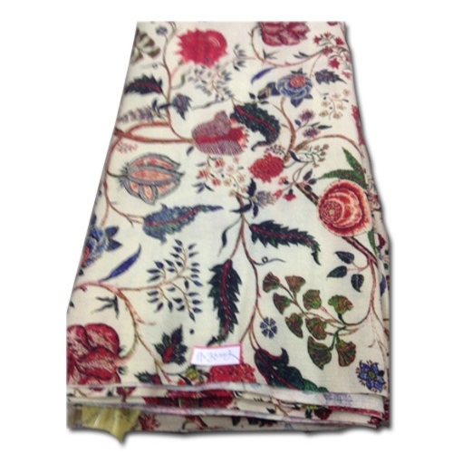 Matka Silk Flower Print Fabric