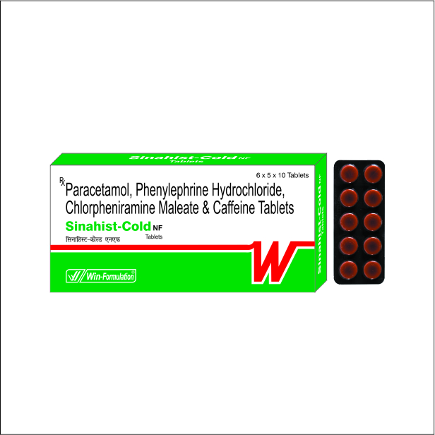 Sinahist Cold NF Tablets