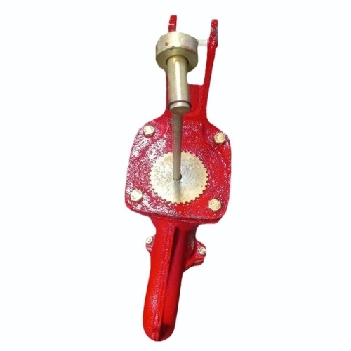 Cast Iron Water Hand Pump - Color: Red