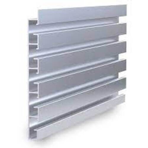 Horizontal Slatwall Panels - Color: White