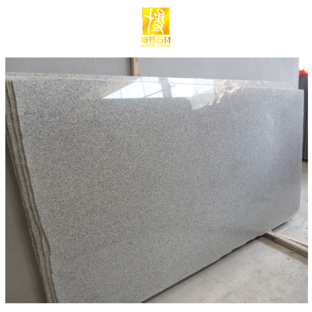 Polished Natural Stone Bathroom Floor Tiles Grey Granite Slabs