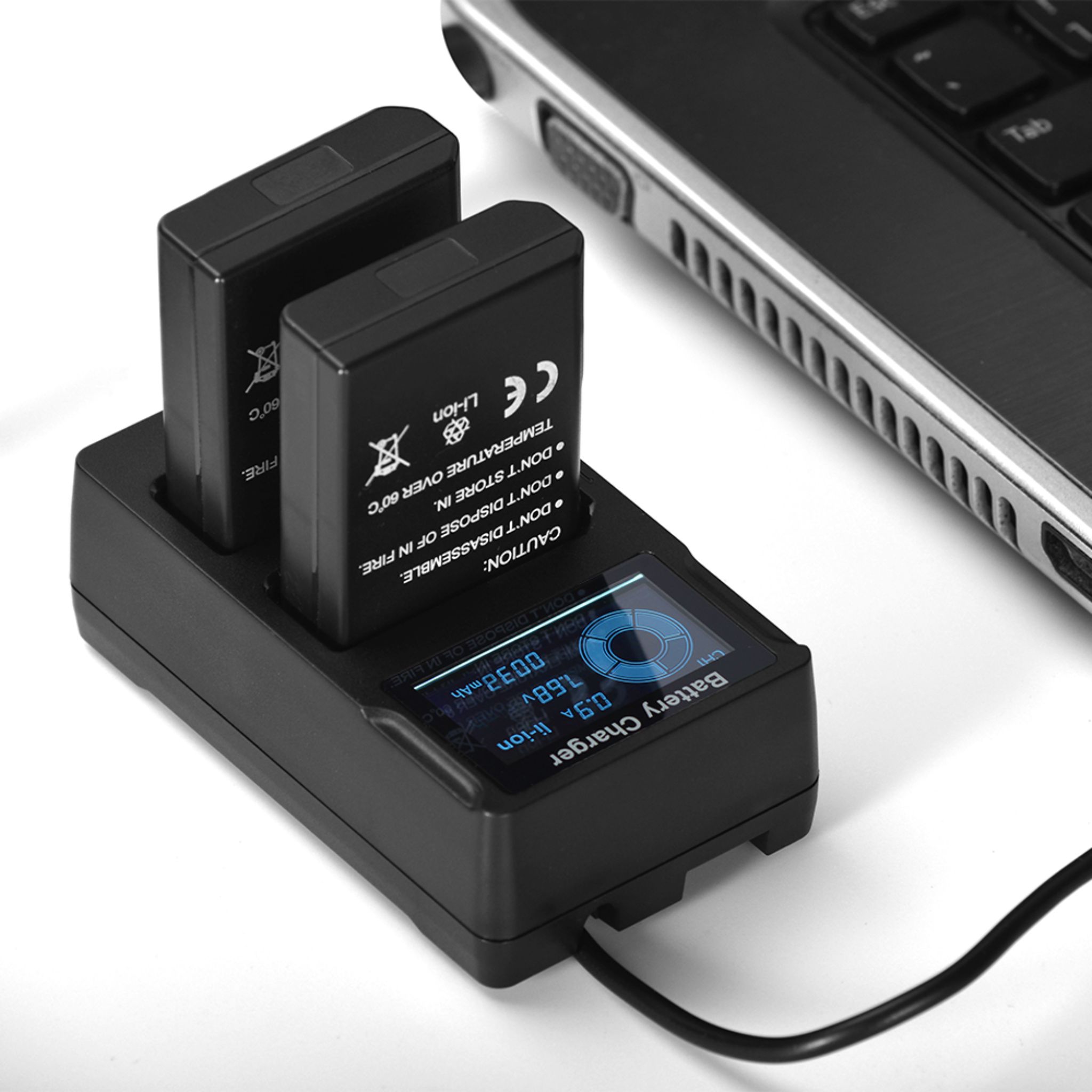 Tyfy Dual Fast Usb Lcd Charger - Charger Type: Ac