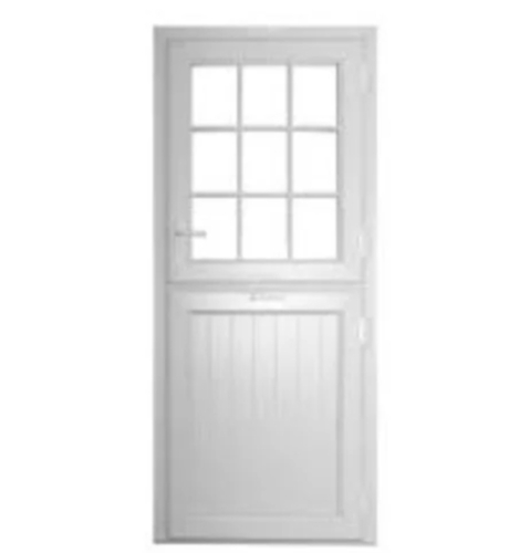 White Upvc Door
