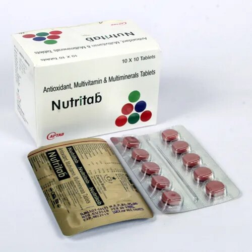 Antioxidant Multivitamin And Multiminerals Tablets - Chemical Composition: .
