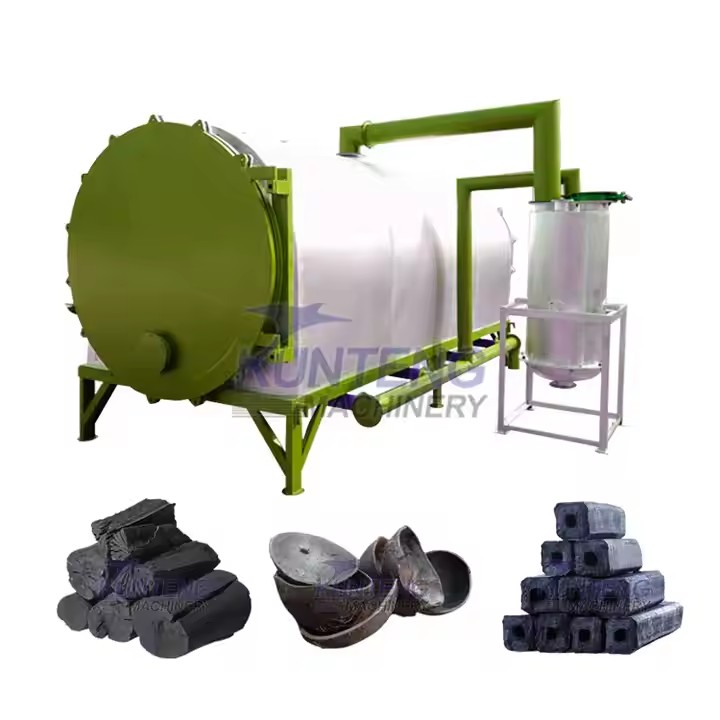 Carbonization Furnace Barbecue Charcoal Making Machine