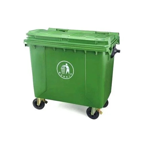 Garbage Bin - Color: Green