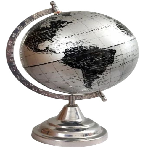 Silver Decorative Gifting Globe