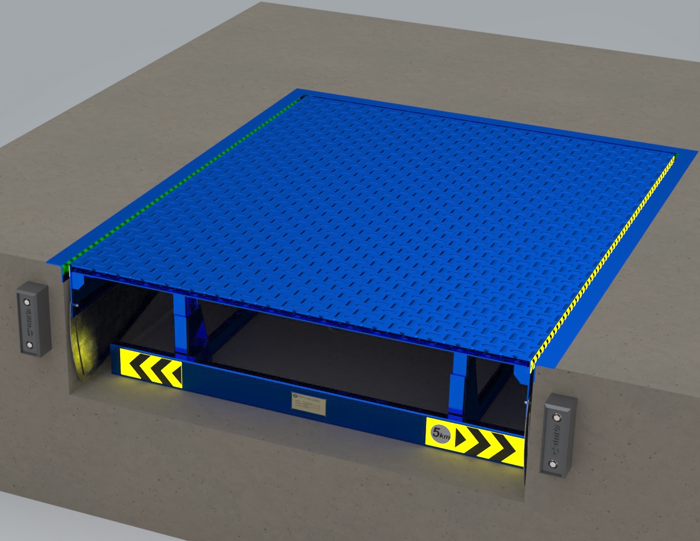 Telescopic Dock Leveler - Attributes: Durable