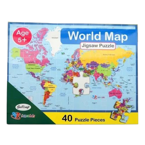 World Map Jigsaw Puzzle