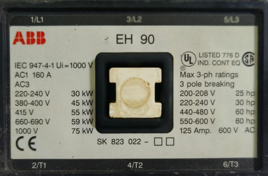 Magnetic Contactor - Application: Industrial