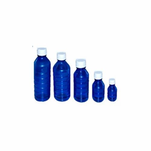 Pet Plastic Bottle - Color: Blue