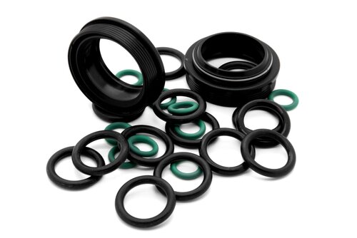Rubber Gasket - Color: Black
