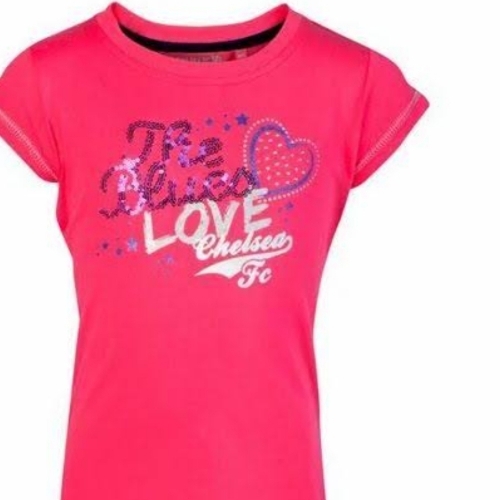 Cotton Girls Round Neck T-Shirts