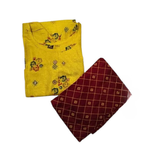 Rayon Cotton Kurti - Color: Available In Different Of Color