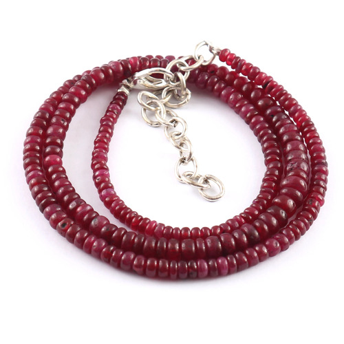 Ruby Long Beads - Beads Material: Acrylic