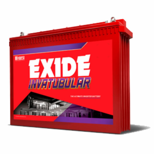 Exide Inva Tubular Battery - Material: Steel