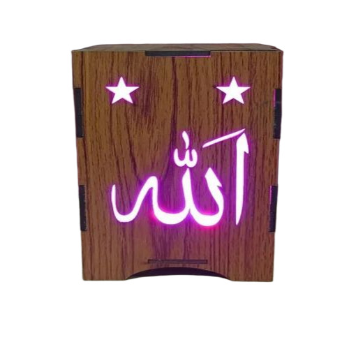 Fancy Wooden Led Lamp