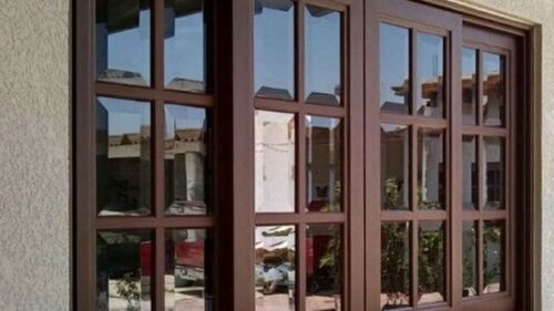 Natural Wooden Window - Application: Home