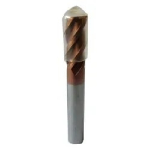 Steel Carbide End Mill - Color: Silver