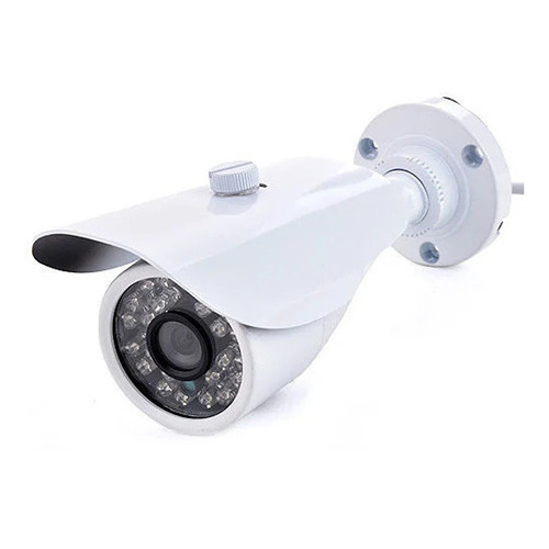 White CCTV Bullet Camera