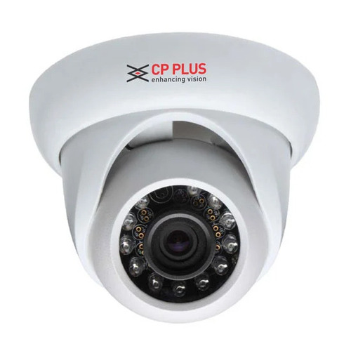 White CCTV Dome Camera