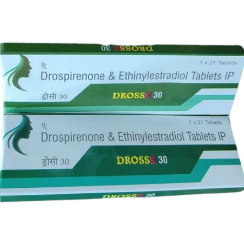 DROSSE 30 Drospirenone And Ethinyl Estradiol Tablets