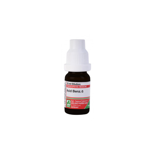 Homeopathic Acid Benz Dilutions 10ml
