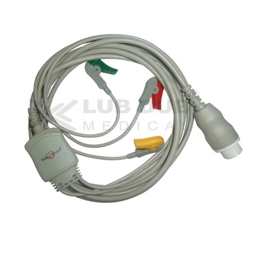 3 Lead Clip Ecg Cable
