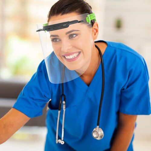 Protective Face Shield - Application: Safety