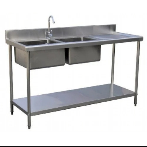 Steel Double Bowl Kitchen Sink