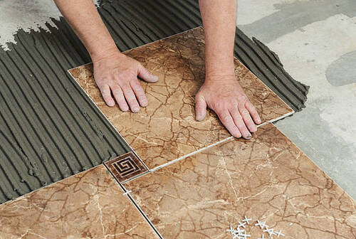 Textured Floor Tiles