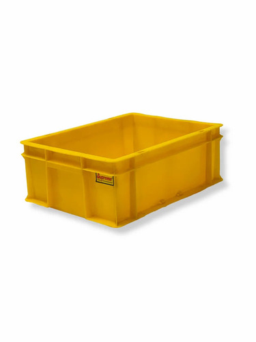 Yellow Material Handling Crates