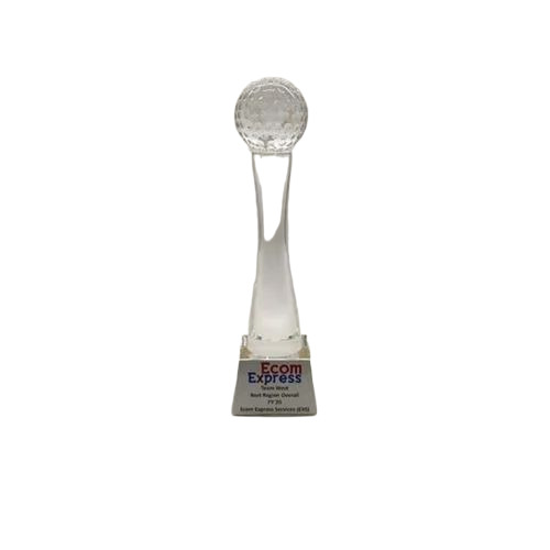 Crystal Golf Trophy