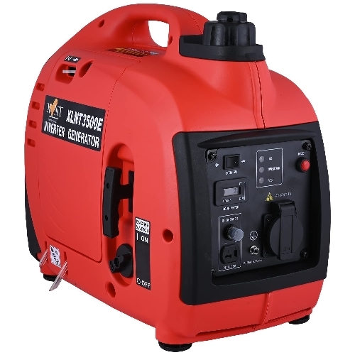 Digital Inverter Generator - Color: Red & Black